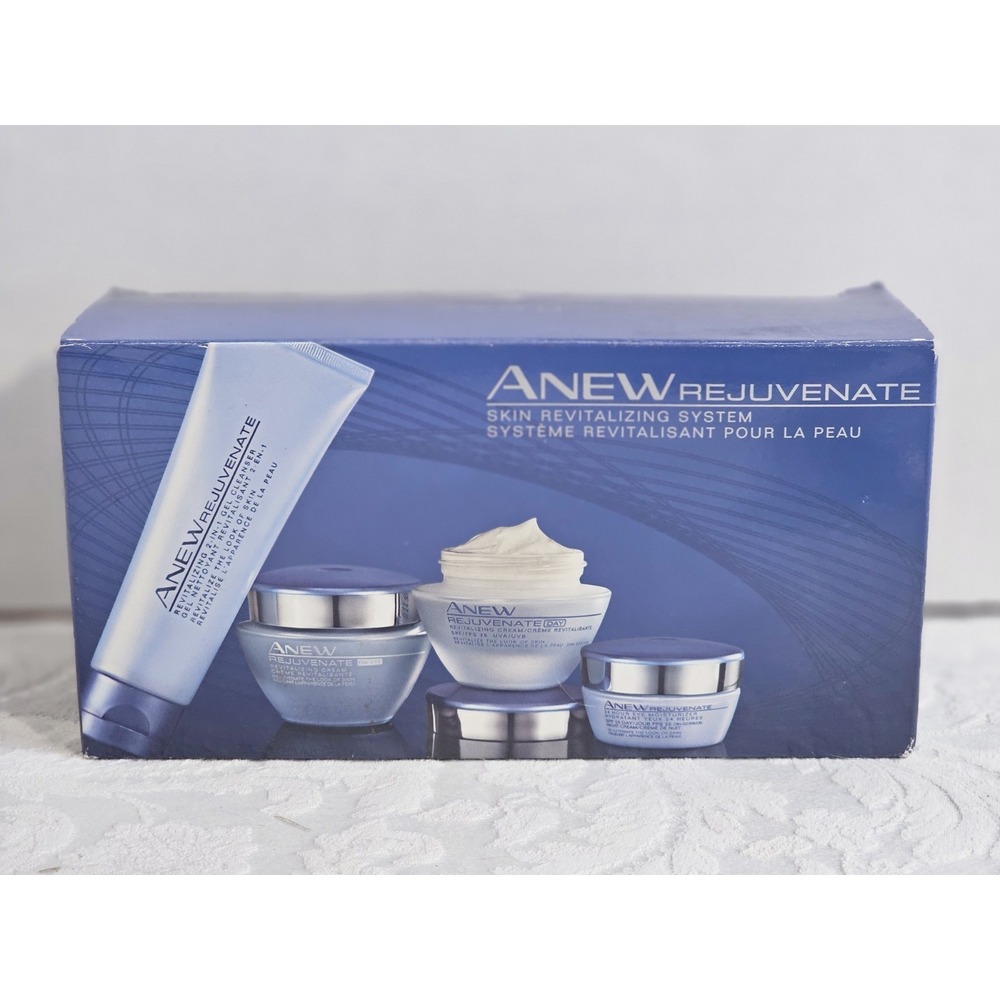 Avon Anew Rejuvenate Skin Revitalizing Full Size‎ Kit
